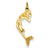 14k Gold Mermaid Charm hide-image