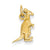 14k Gold Kangaroo with Joey Charm hide-image