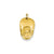 3-D Large Fireman's Hat Charm in 14k Gold