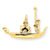 14k Gold Gondola Charm hide-image
