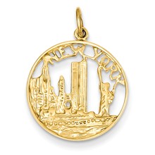 14k Gold New York Charm hide-image