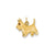 Scottie Dog Charm in 14k Gold