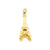 Eiffel Tower Charm in 14k Gold