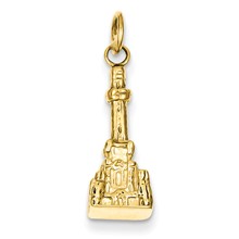 14k Gold Chicago Water Tower Charm hide-image