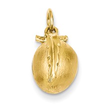 14k Gold Peach Charm hide-image