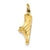 14k Gold Jogging Shoe Charm hide-image