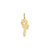 Candy Cane Charm in 14k Gold