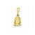 Thimble Charm in 14k Gold