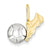 14k Gold Two-Tone Soccer Charm hide-image