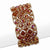 Copper-tone Copper Acrylic Beads Stretch Bracelet