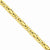 14K Yellow Gold Byzantine Chain Bracelet