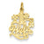 14k Gold #1 Wife Charm hide-image
