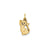 Kitty Cat Charm in 14k Gold