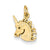 14k Gold Unicorn Charm hide-image