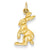 14k Gold Jack Rabbit Charm hide-image