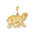 Polar Bear Charm in 14k Gold