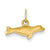 14k Gold Seal Charm hide-image