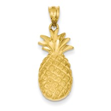14k Gold Pineapple Charm hide-image