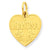 14k Gold Grandma Heart Charm hide-image