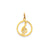 Treble Clef Charm in 14k Gold