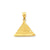 Pyramid Charm in 14k Gold