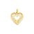 Heart Charm in 14k Gold