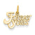 14k Gold Forever Yours Charm hide-image