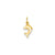 Dolphin Charm in 14k Gold