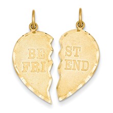 14k Gold Best Friend Break-apart Charm hide-image