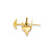 Faith, Hope and Charity Charm in 14k Gold