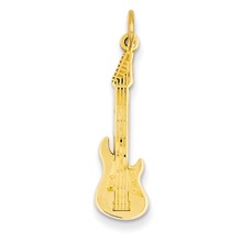 14k Gold Guitar Charm hide-image