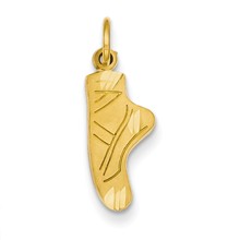 14k Gold Ballet Slipper Charm hide-image