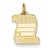 14k Gold Diploma Charm hide-image