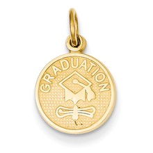 14k Gold Graduation Charm hide-image