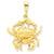 14k Gold Cancer Zodiac Charm hide-image