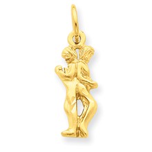 14k Gold Gemini Zodiac Charm hide-image