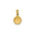 Basketball Charm in 14k Gold
