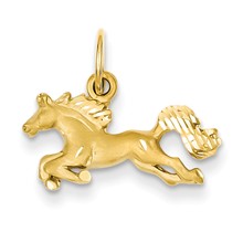 14k Gold Horse Charm hide-image