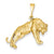 14k Gold Tiger Charm hide-image
