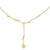 10K Yellow Gold Beaded Fancy Necklace