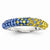Sterling Silver Swarovski Elements Los Angeles Spirit Domed Ring