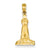 14k Gold Lighthouse Charm hide-image