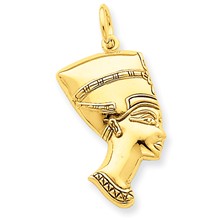 14k Gold Nefertiti Charm hide-image