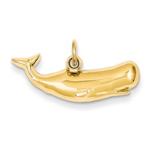 14k Gold Sperm Whale Charm hide-image