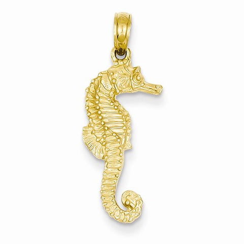 14k Gold Seahorse pendant, Pendants for Necklace