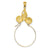 Sea Shell Charm in 14k Gold