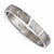Titanium & Sterling Silver Diamond Bangle Bracelet