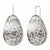 Sterling Silver & Ruthenium Shepherd Hook Earrings