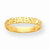 14k Yellow Gold Baby Ring