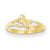 14k Yellow Gold Angel Baby Ring